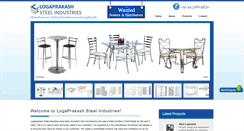 Desktop Screenshot of logaprakashsteel.com